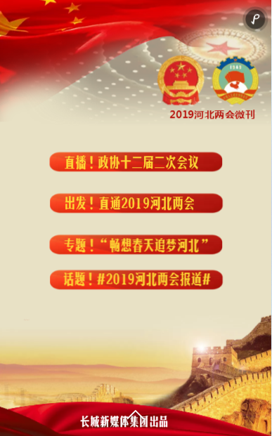 【h5】2019河北两会微刊