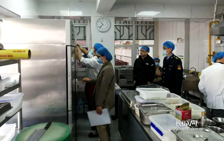 保定市局抽检食堂