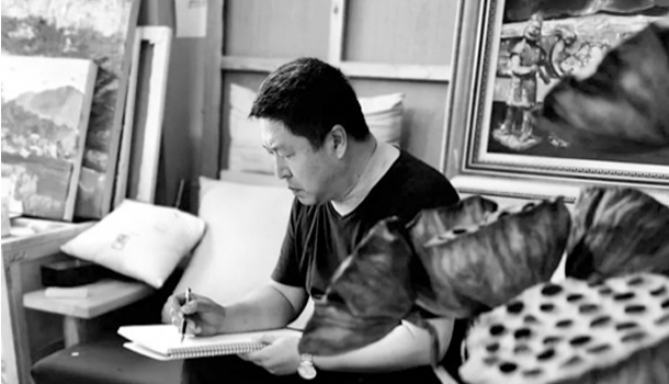 用画笔描绘新时代—戴瑞卿