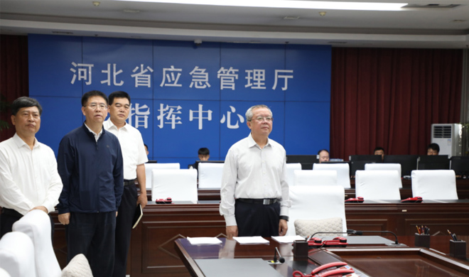 董仚生带队开展《河北省防汛避险人员转移条例》贯彻落实情况专项监督检查