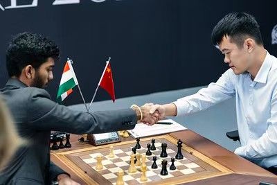 国际象棋世界冠军赛第三盘丁立人落败