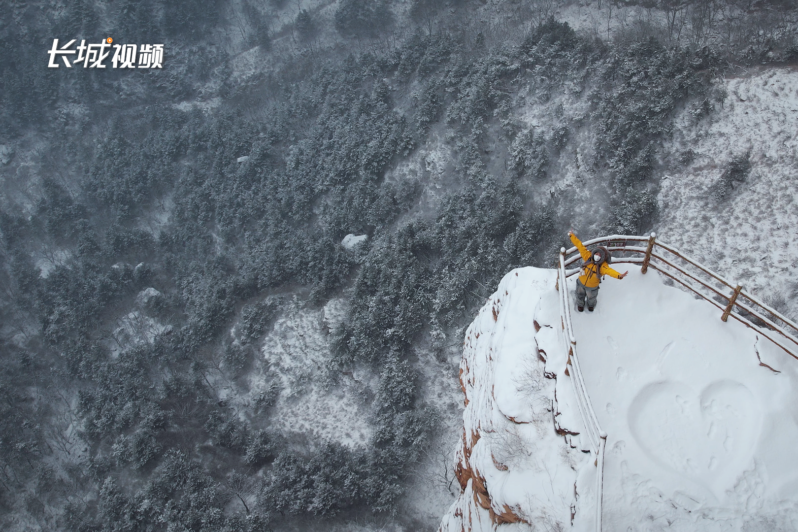 微视频 | 雪落太行 尽享春日胜景