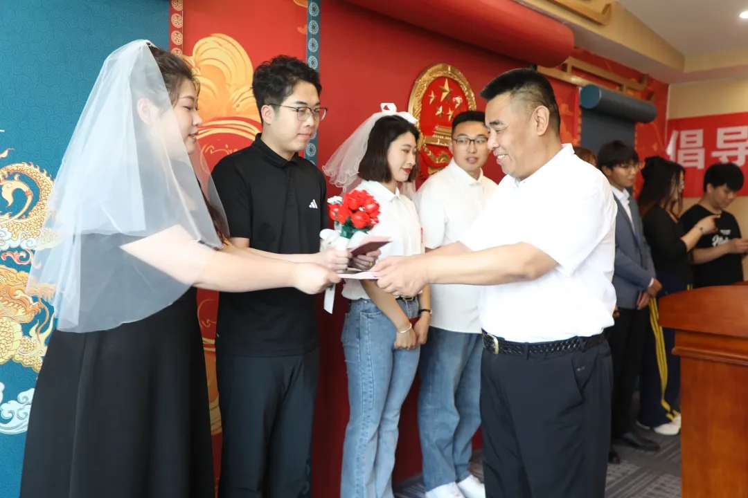 衡水冀州区以道德模范引领婚俗文明新风尚