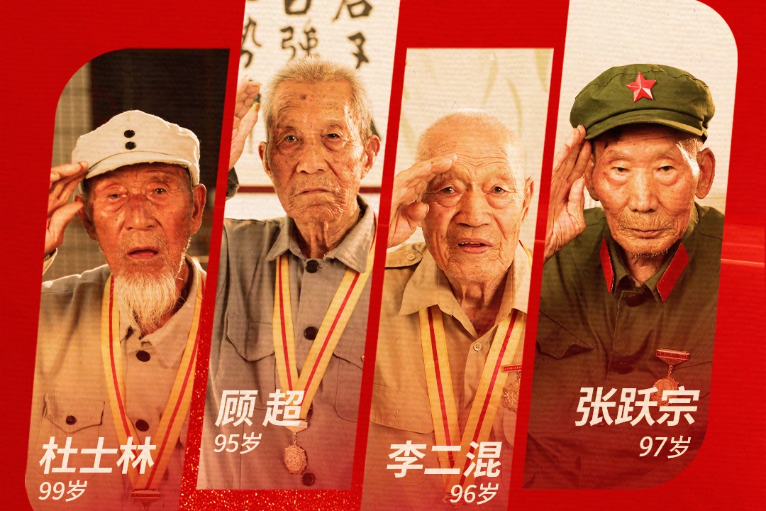 创意视频丨跨越80年，他们与青春的自己“互敬”军礼