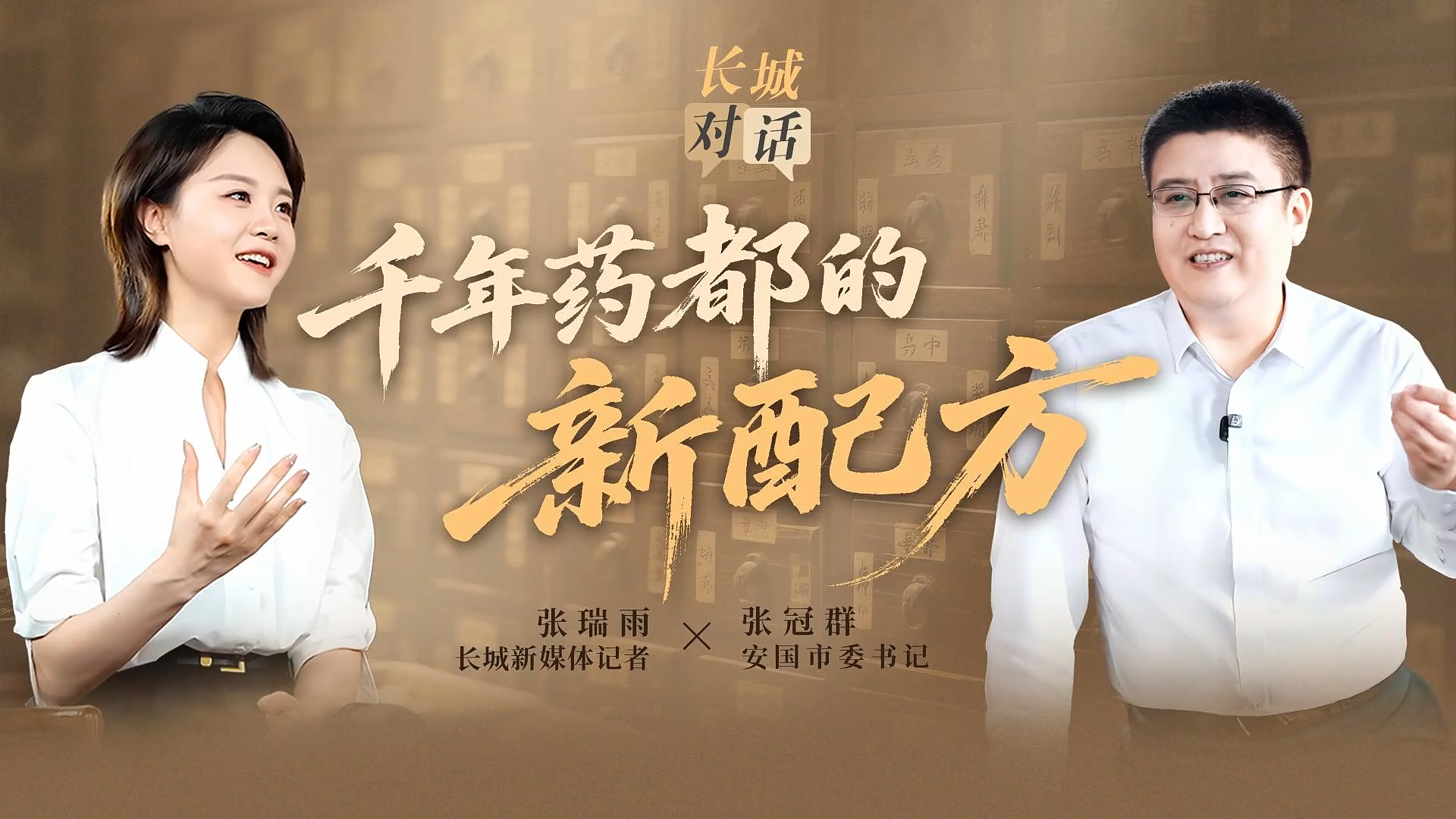 长城对话丨安国市委书记张冠群：千年药都的“新配方”