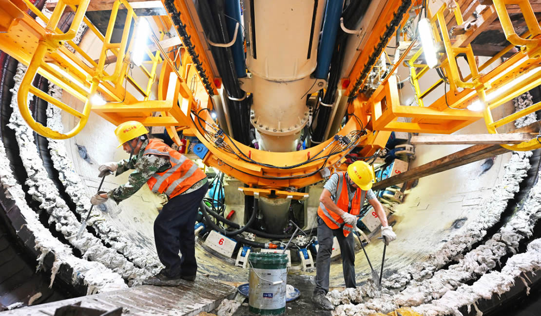 石家庄市地铁5号线一期工程有序推进