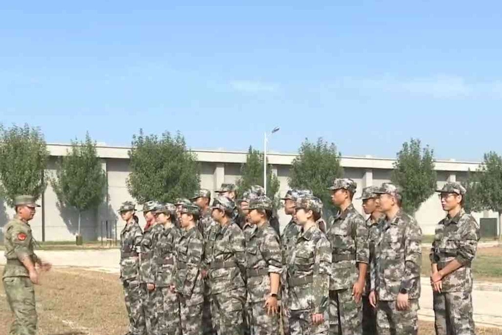衡水市决胜出击—国防军事技能培训开训