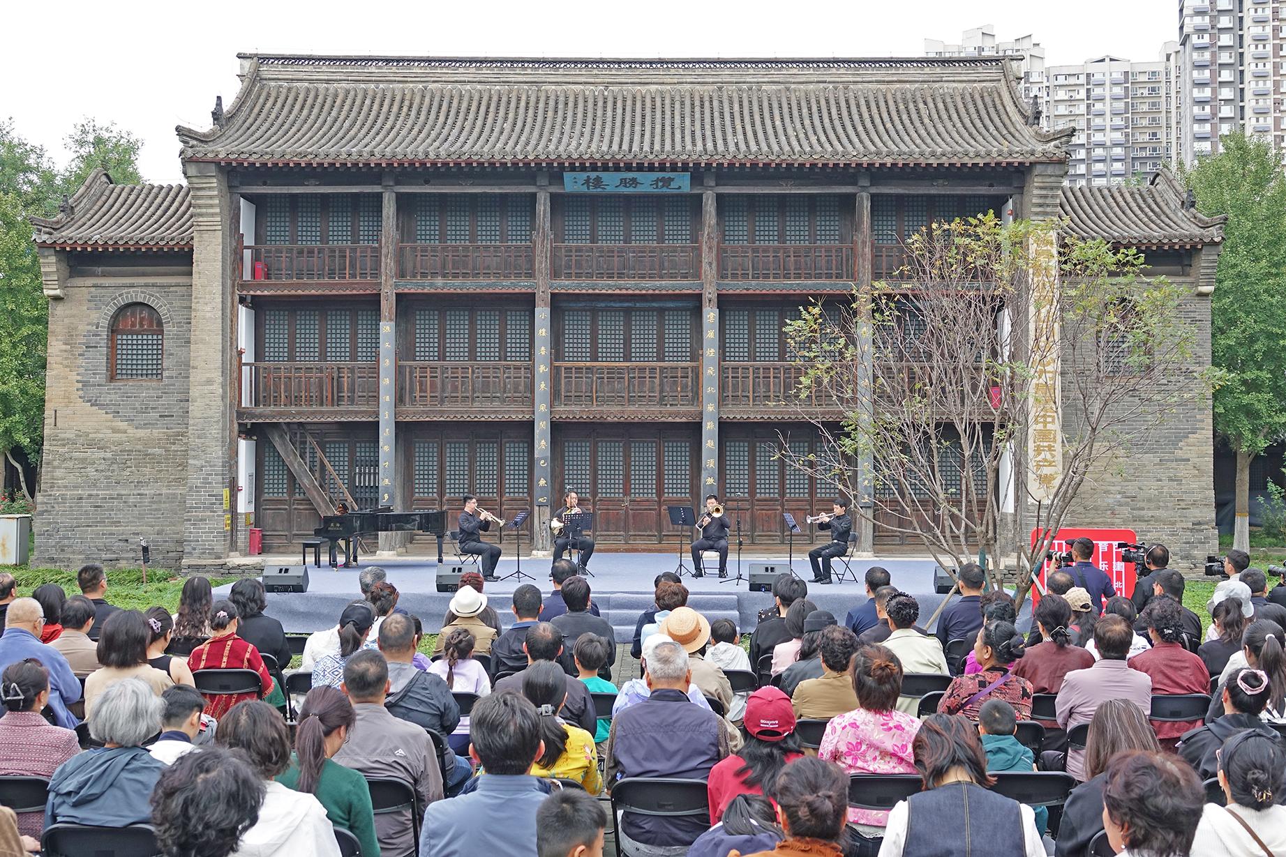 京津冀古建音乐季在定州贡院闭幕