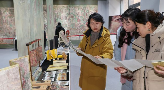 石家庄市毗卢寺壁画艺术交流展进天津