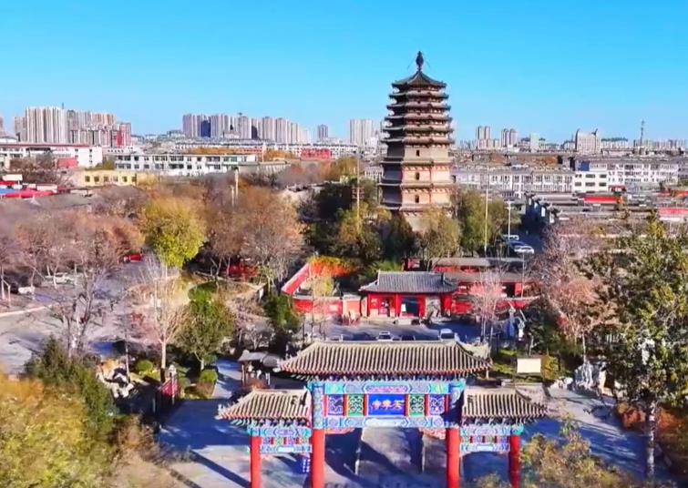 石家庄正定：邂逅天宁寺冬日古韵 细品凌霄塔千年风华