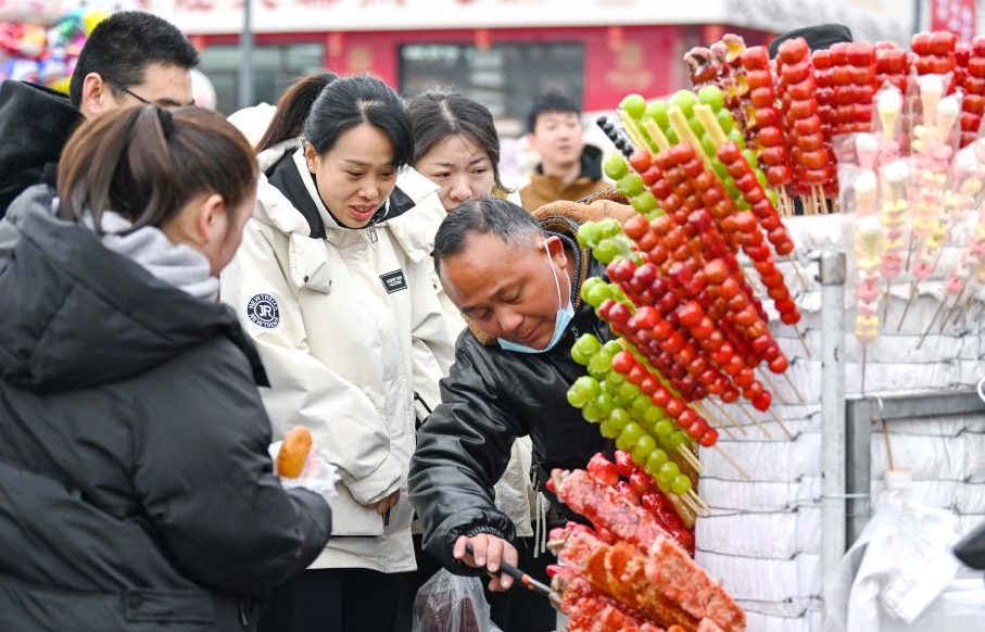 河北元氏：太行山下“赶大集”