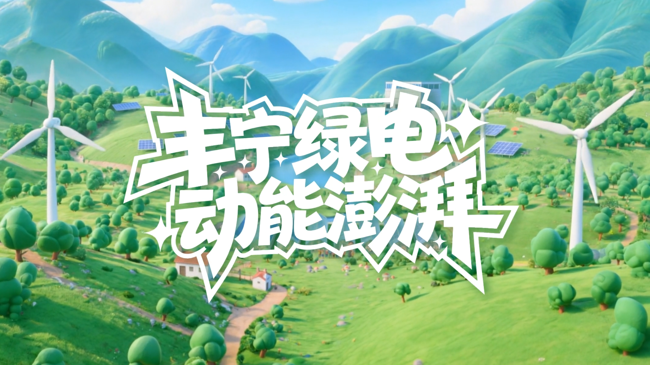 AI说唱·县计县策 | 丰宁绿电 动能澎湃