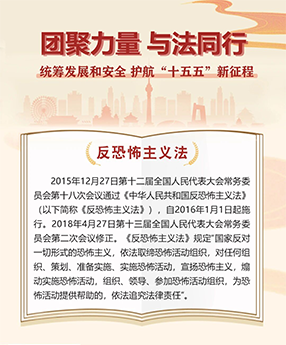 一图读懂《反恐怖主义法》｜国家安全教育主题普法⑦