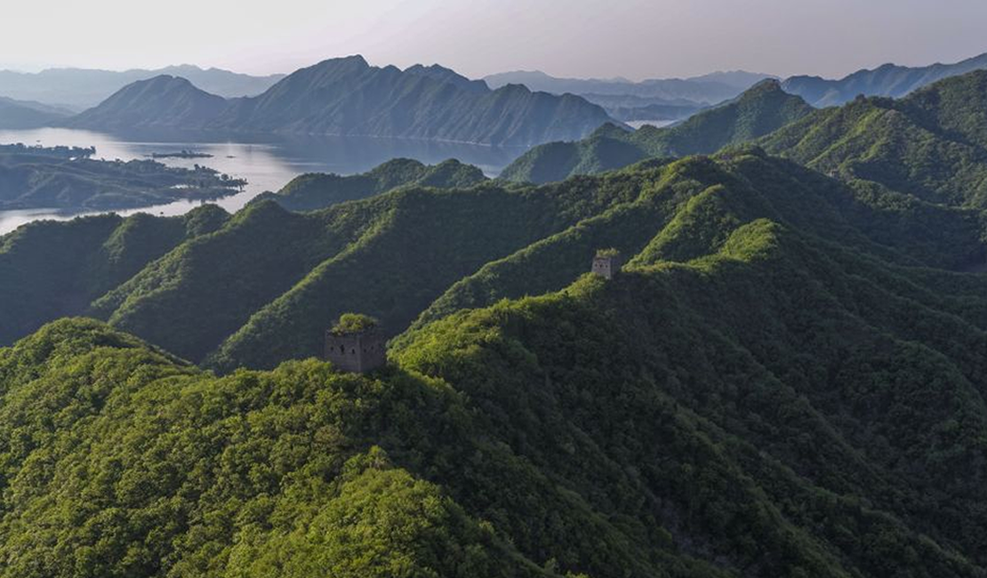 潘家口长城晨景
