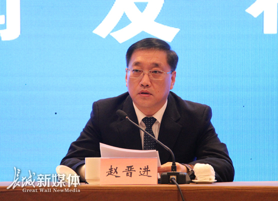 廊坊市人民政府副市长,市公安局党委书记,局长赵晋进