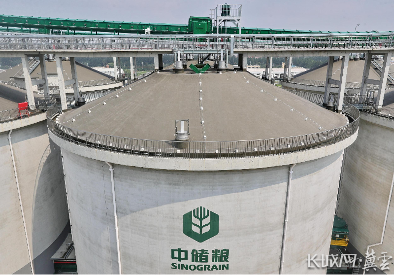 河北秦皇岛:中储粮海港粮储基地项目二期竣工投产-秦皇岛频道-长城网