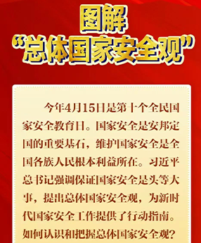 图解“总体国家安全观”