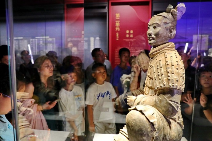 “碣石驻跸 海岳秦风——秦与秦的三十六郡之辽西郡文物特展”在秦皇岛博物馆开展