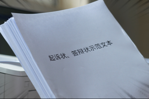 打官司“两状”不会写？示范文本来啦！