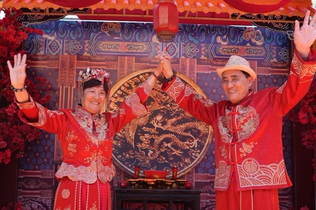 微视频｜北京七旬夫妇白洋淀办水上金婚