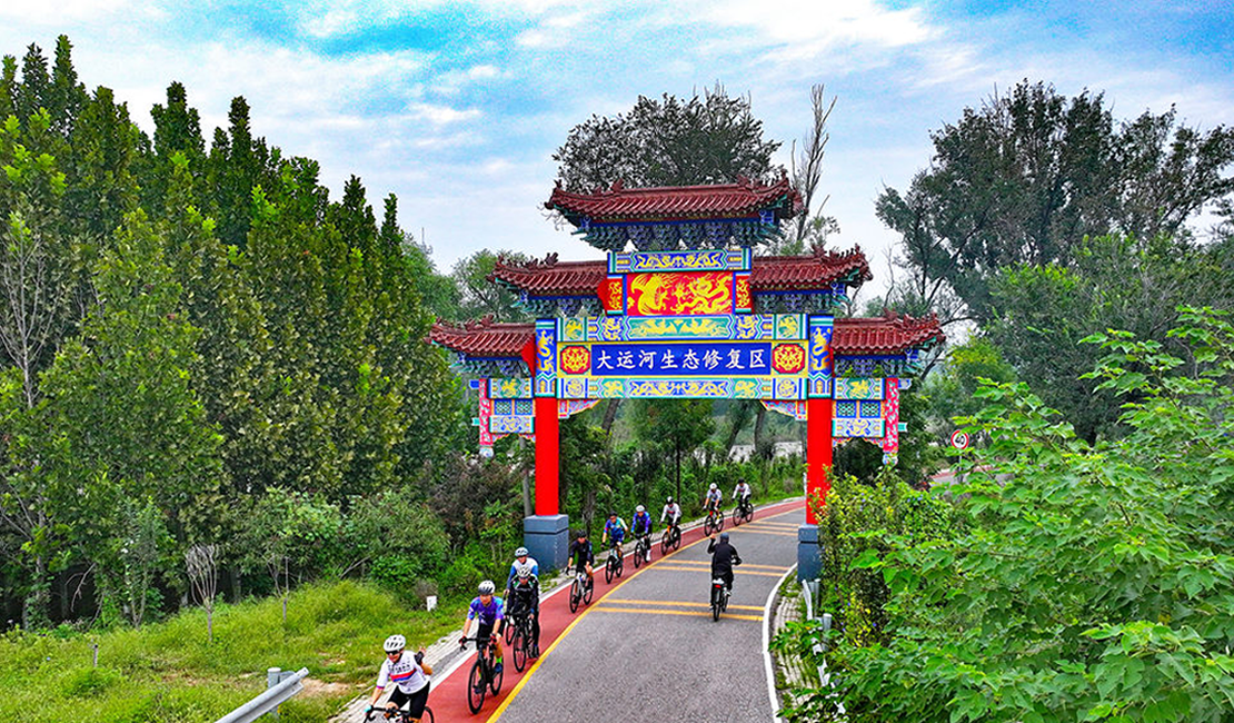 影像河北丨最美农村路，串起沧州运河好风景