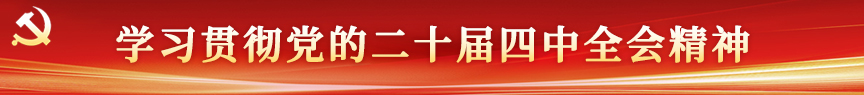 学习贯彻党的二十届四中全会精神