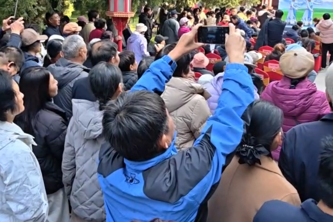 月坛公园秒变“河北文旅体验馆”