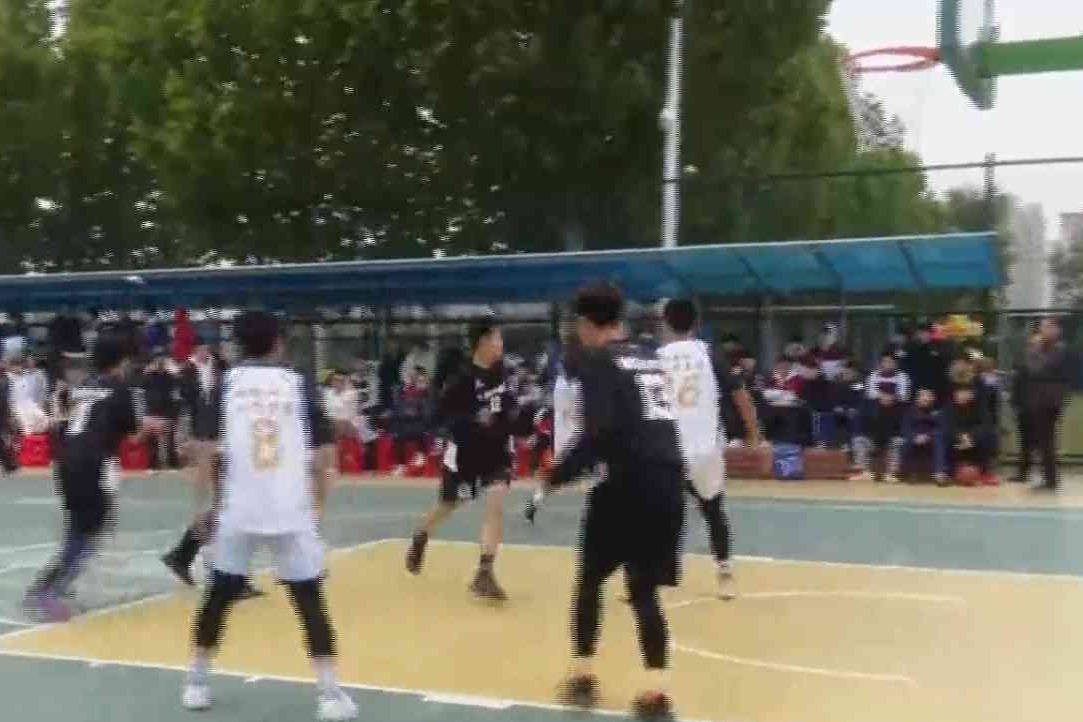 2025年桃城区中小学生篮球赛开赛