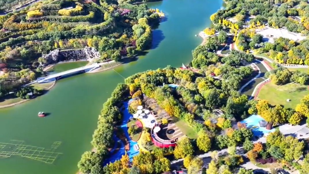 古城金秋入画来 正定秋色醉游人