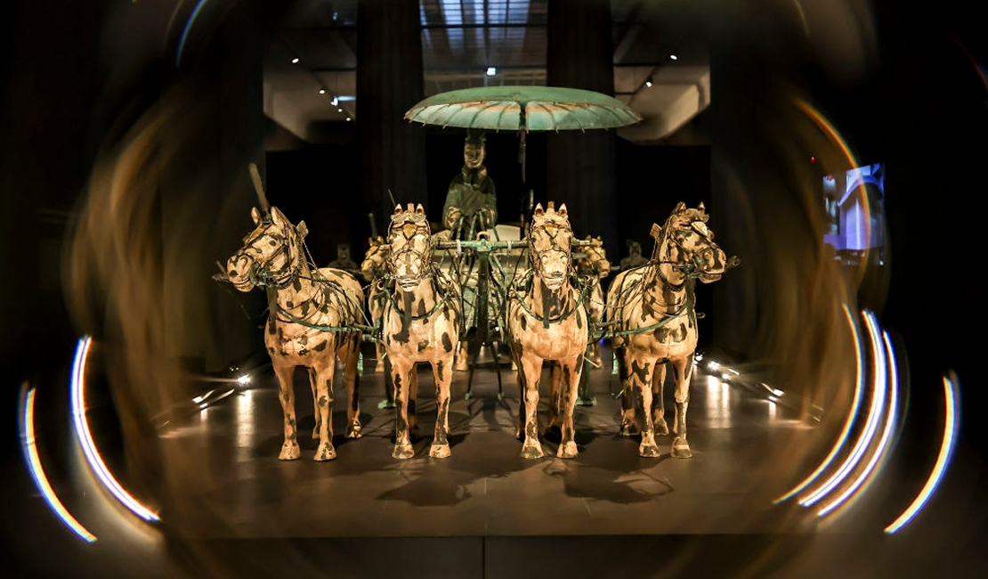 中国兵马俑亮相匈牙利布达佩斯美术馆