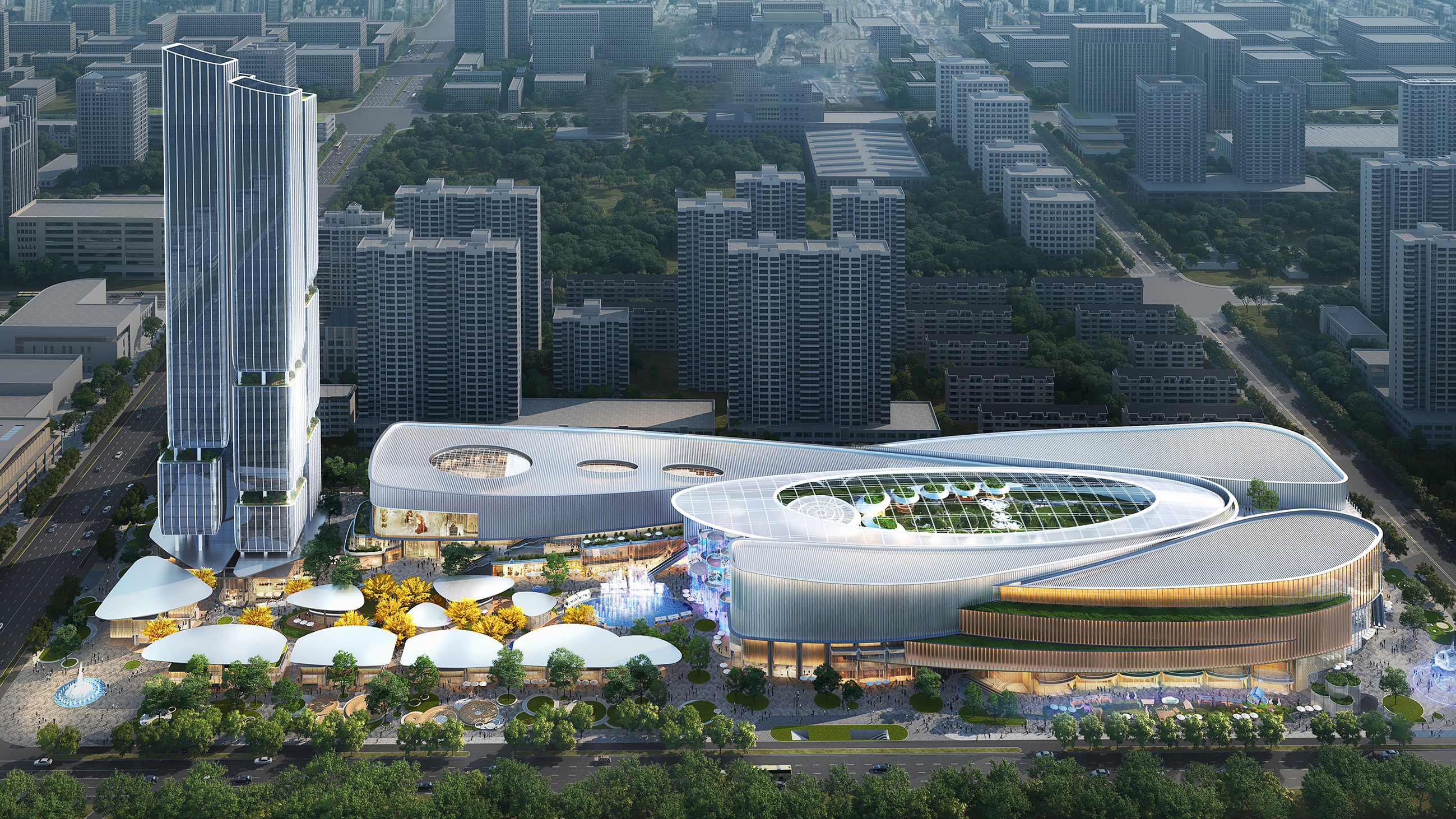 石家庄高新区科创CBD（万象汇）项目正式启动