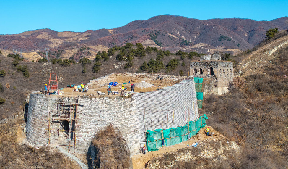 影像河北丨我在界岭口修长城