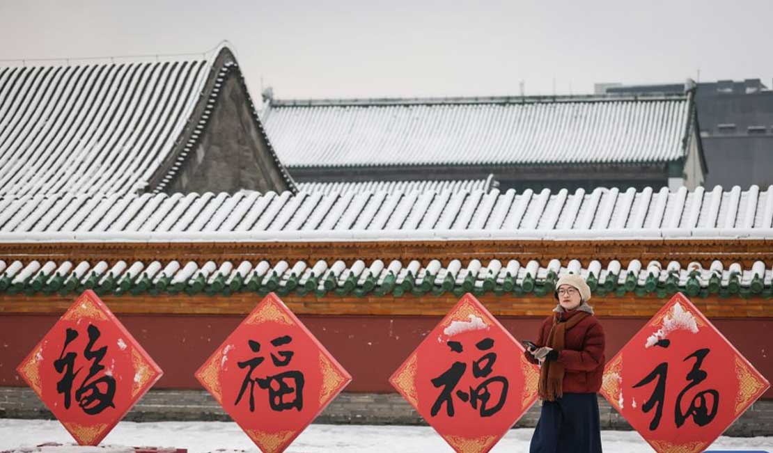 辽宁大范围降雪