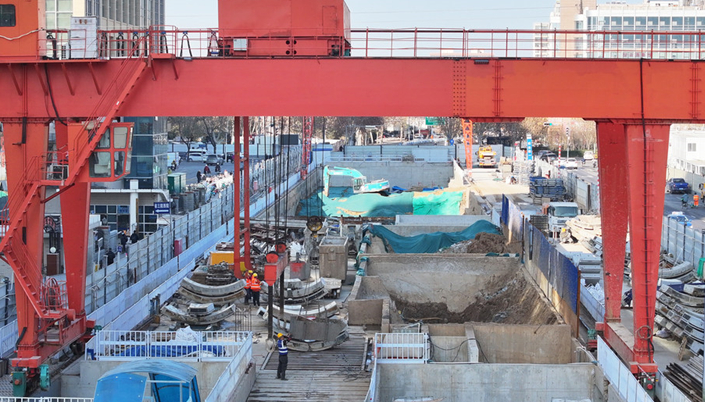 石家庄地铁五号线建设有序推进