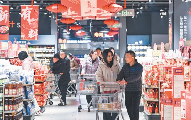 石家庄元旦消费市场热潮涌动