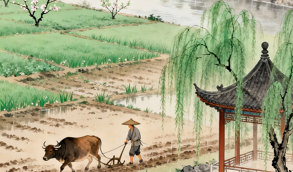 节气里的大美中国 | 一雨江河润，三候草木新