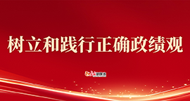 【专题】树立和践行正确政绩观