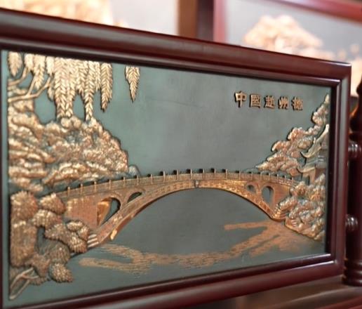 以铜为纸 传递匠心 走近石家庄晋州紫铜浮雕