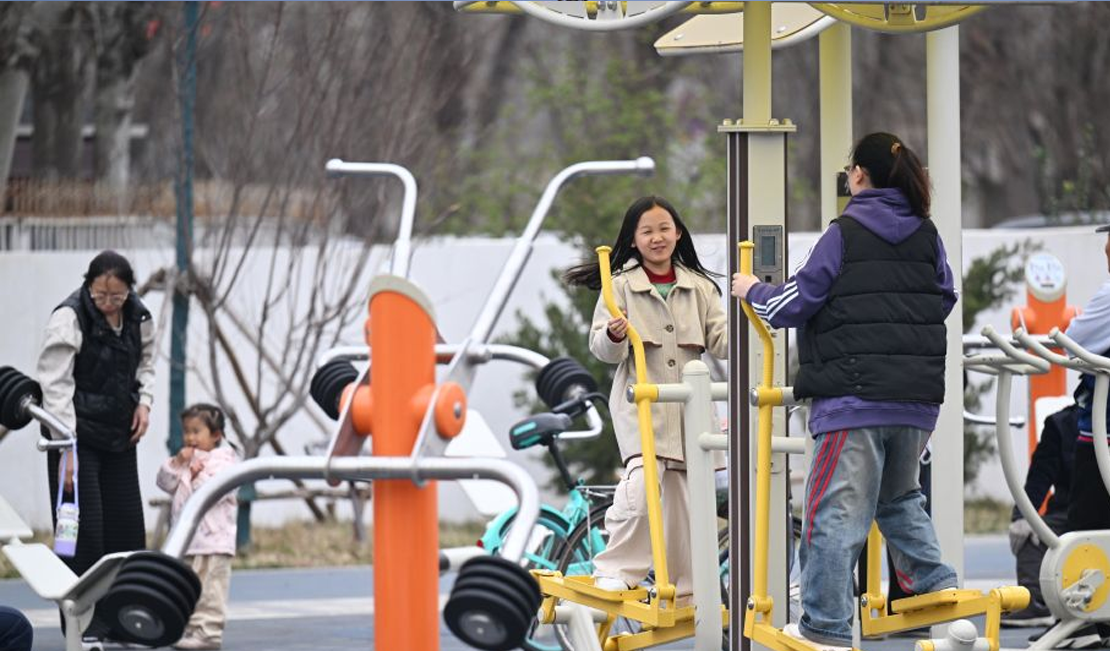 天津：居民“家门口”的健身乐园