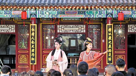 一眼千年，正定古城焕新彩