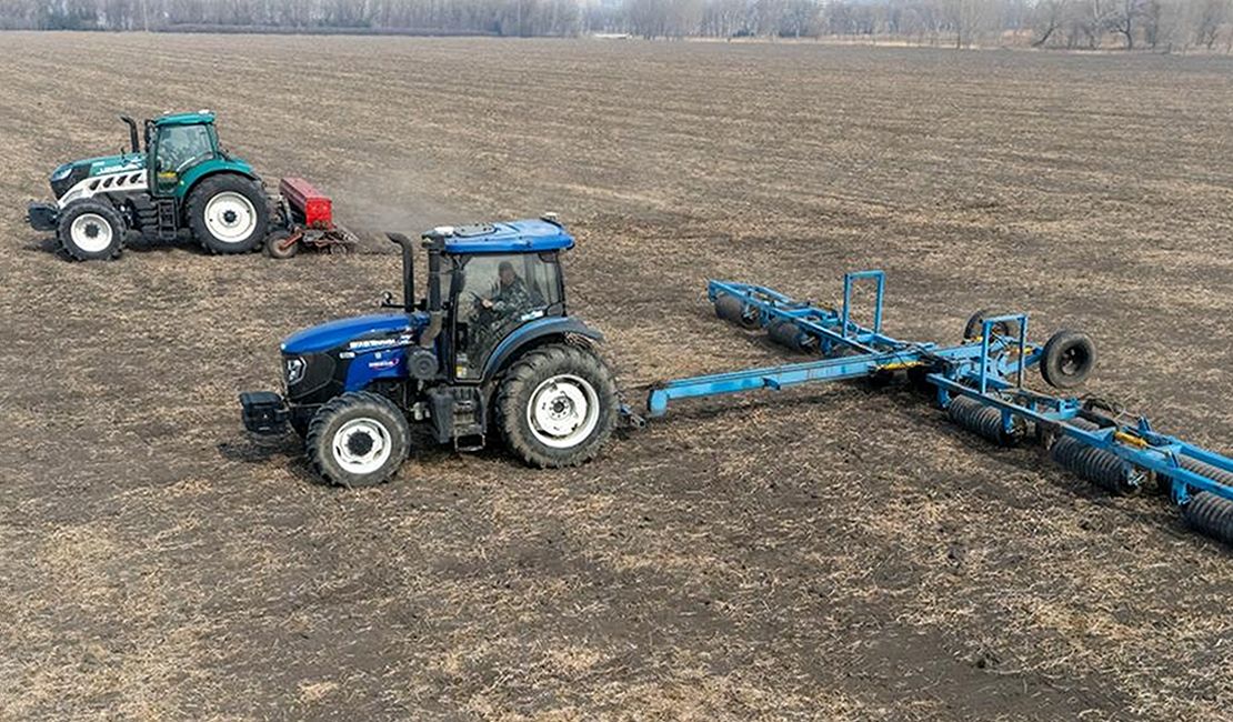 “大粮仓”黑龙江加速推进小麦播种