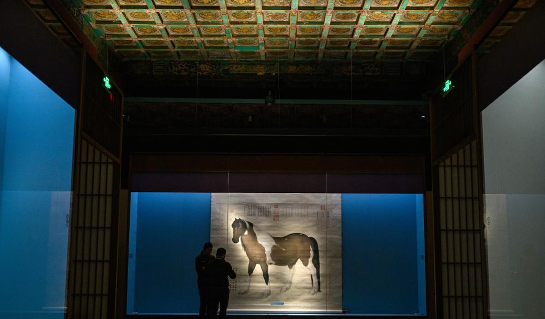 “神骏：故宫书画艺术中的马世界”展开幕