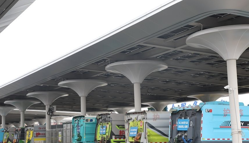 石家庄在家门口建起电动汽车“服务区”