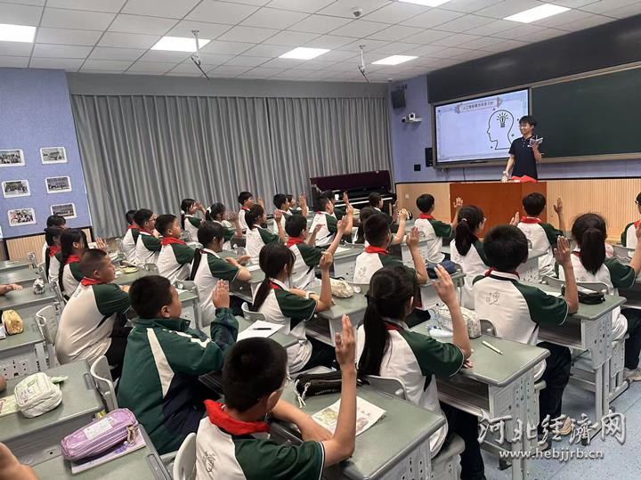 燕山大学开展“燕大青春行・童心启智课堂”系列科普进校园活动