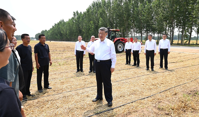 习近平在山东德州考察