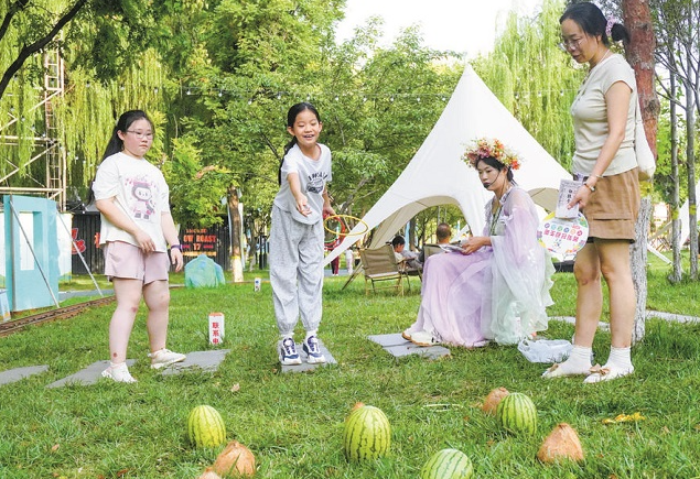 石家庄市栾城区：​乐享夏日时光