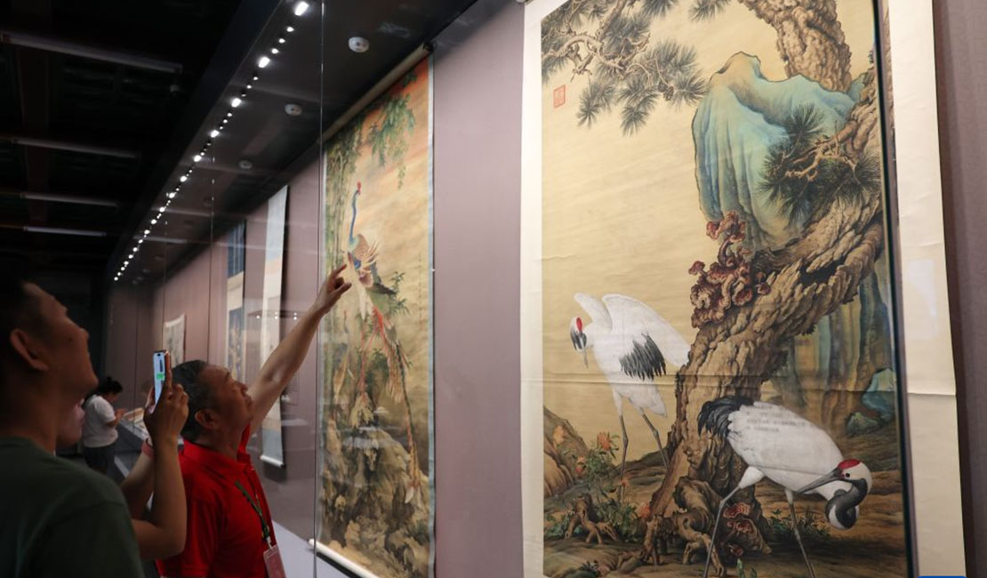 “典藏山河——沈阳故宫博物院建院百年百件文物展”开幕