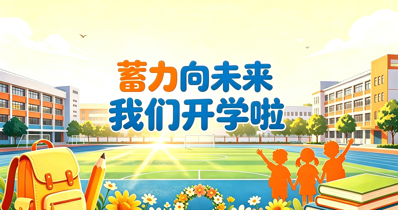滚动播报丨蓄力向未来 我们开学啦
