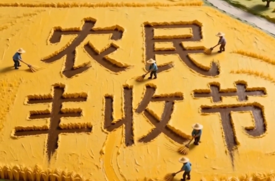 AI创意视频丨3D 微景观里的大地甜香