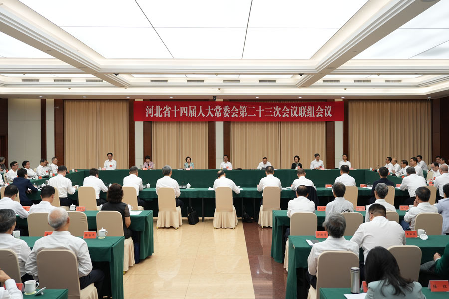 专题询问会议现场
